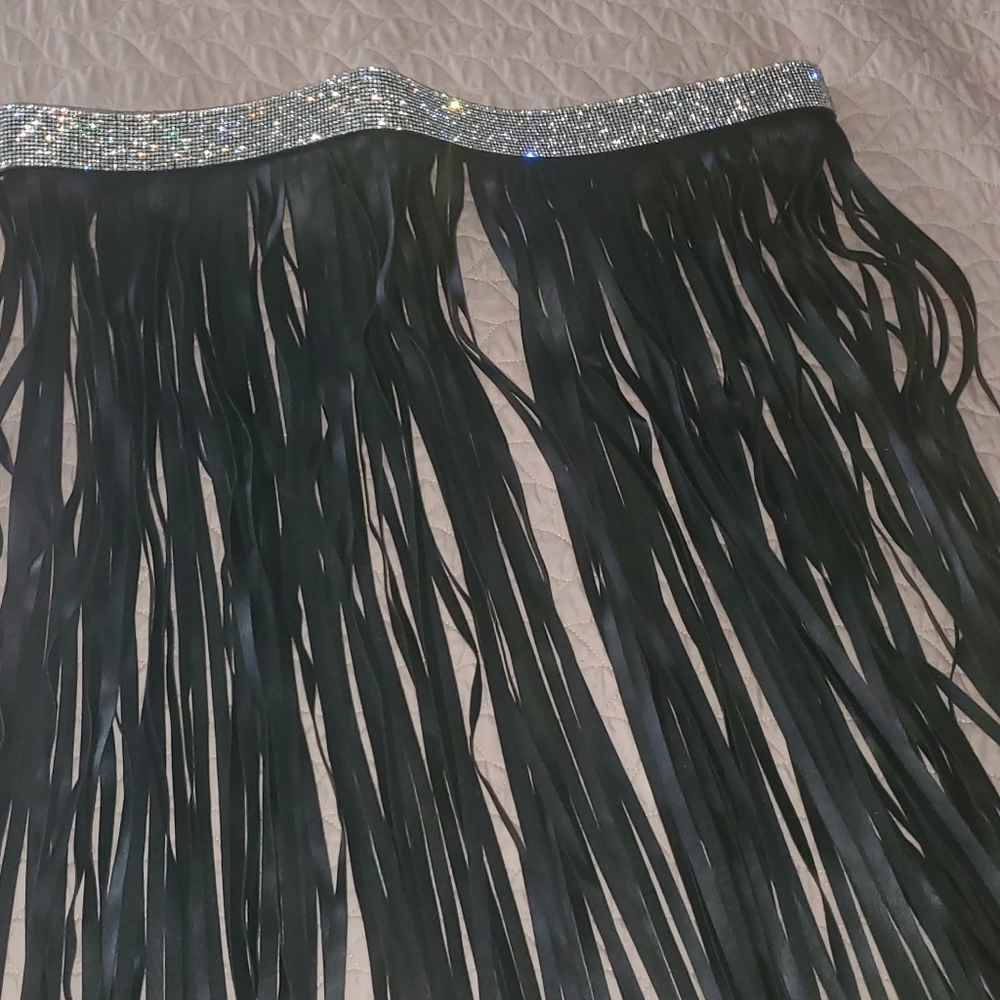 Ashley Stewart rhinestone car wash belt